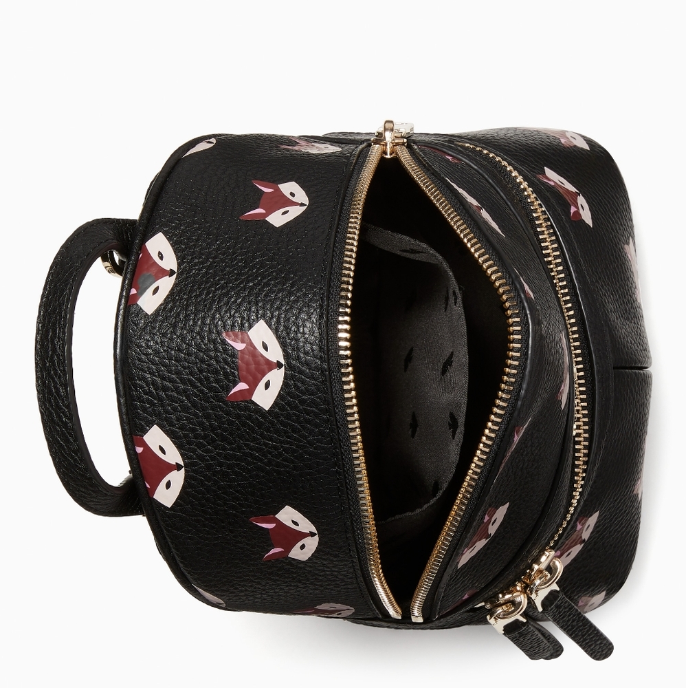 Kate Spade out of the woods fox mini backpack - Picture 2 of 5